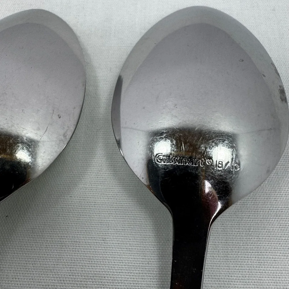Cuisinart Annapolis 18/10 Stainless Steel Teaspoons (4) Glossy Teardrop Handle